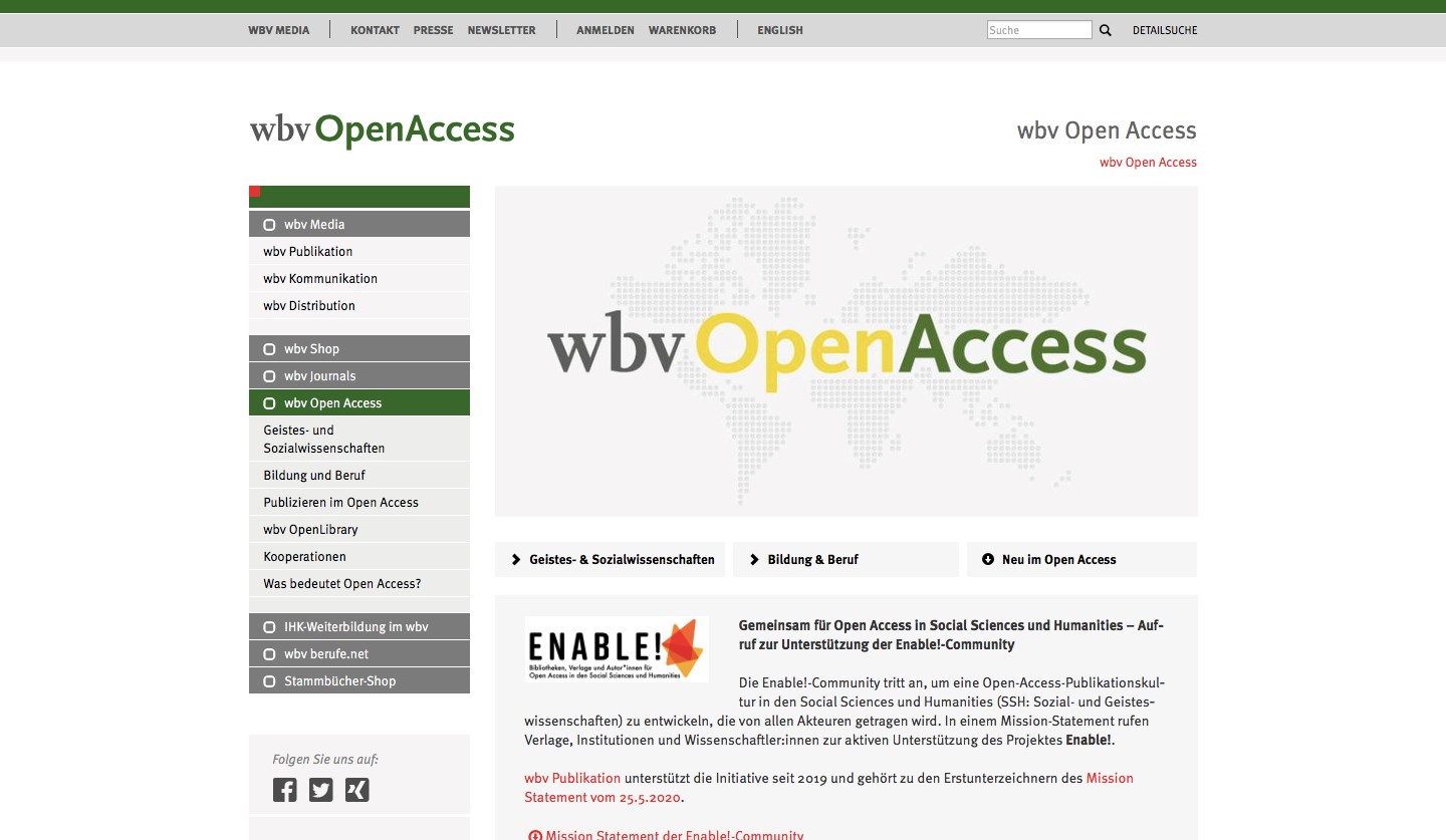 wbv Open Access